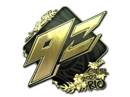 Item Sticker | 9z Team (Gold) | Rio 2022