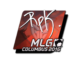 Item Sticker | RpK (Foil) | MLG Columbus 2016