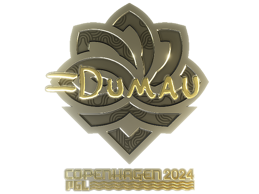 Item Sticker | dumau (Gold) | Copenhagen 2024