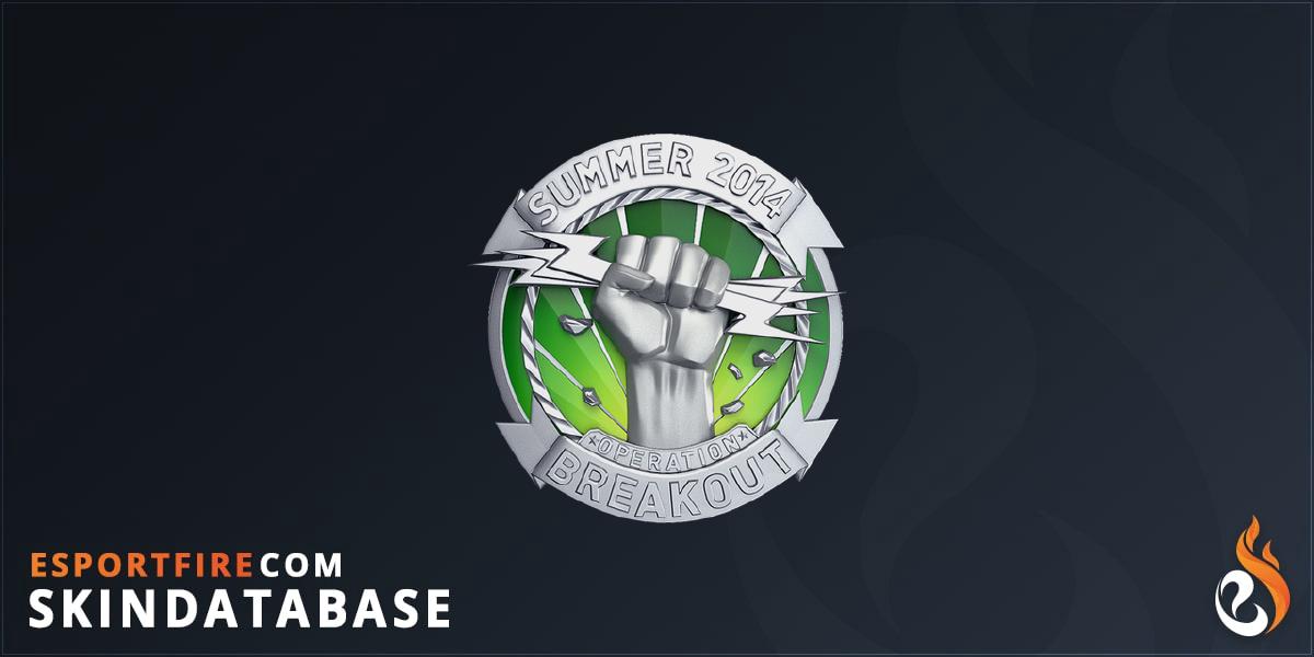 Silver Operation Breakout Coin