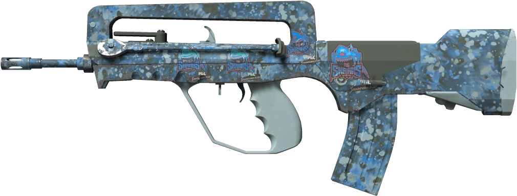 Item FAMAS | Cyanospatter