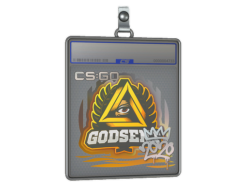 Item Sticker Slab | GODSENT | 2020 RMR