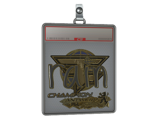 Item Sticker Slab | rain (Gold, Champion) | Antwerp 2022