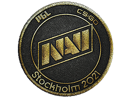 Item Patch | Natus Vincere (Gold) | Stockholm 2021