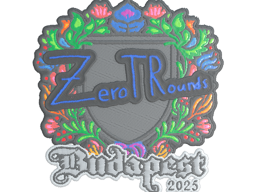 Item Sticker | ztr (Embroidered) | Budapest 2025