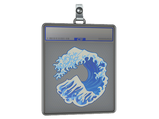 Item Sticker Slab | Great Wave