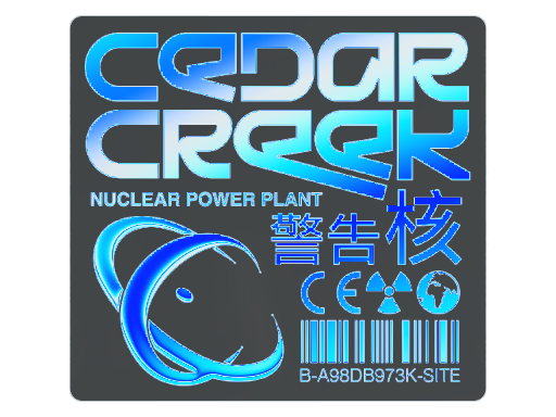 Cosmetic Sticker | Cedar Creek (Holo) of Craft