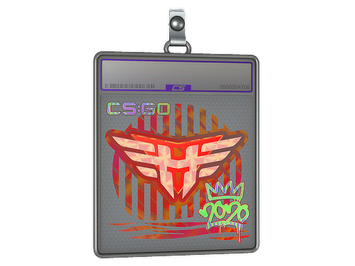 Item Sticker Slab | Heroic (Holo) | 2020 RMR