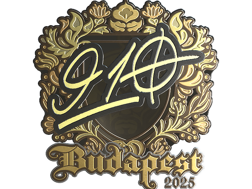 Item Sticker | 910 (Gold) | Budapest 2025