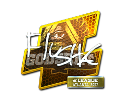 Item Sticker | flusha (Foil) | Atlanta 2017
