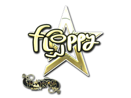 Item Sticker | floppy (Gold) | Paris 2023