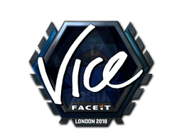 Item Sticker | vice (Foil) | London 2018