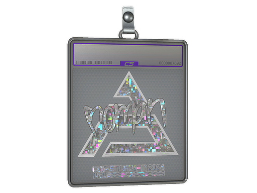 Item Sticker Slab | roman (Glitter) | Copenhagen 2024