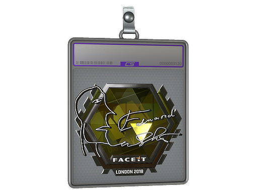Item Sticker Slab | Edward (Foil) | London 2018