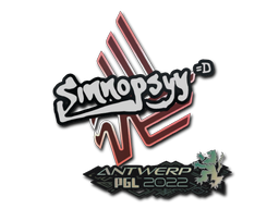 Item Sticker | sinnopsyy | Antwerp 2022