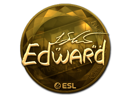 Item Sticker | Edward (Gold) | Katowice 2019