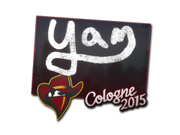 Item Sticker | yam | Cologne 2015
