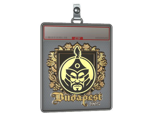 Item Sticker Slab | The Mongolz (Gold) | Budapest 2025