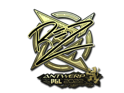 Item Sticker | REZ (Gold) | Antwerp 2022