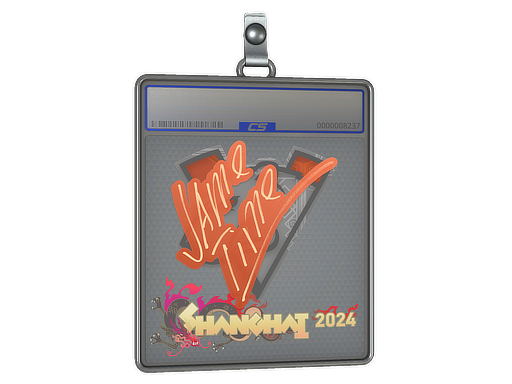 Item Sticker Slab | Jame | Shanghai 2024