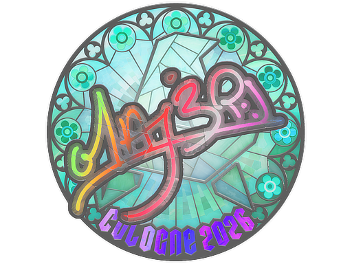 Item Sticker | MAJ3R (Holo) | Cologne 2026