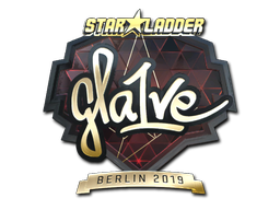 Item Sticker | gla1ve (Gold) | Berlin 2019