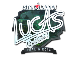 Item Sticker | LUCAS1 (Foil) | Berlin 2019