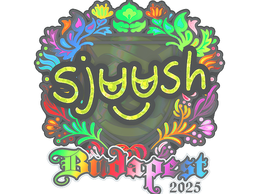 Item Sticker | sjuush (Holo) | Budapest 2025