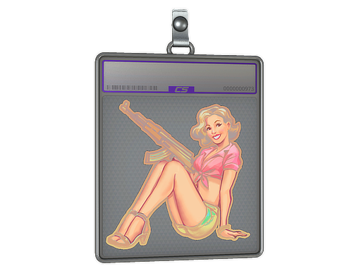 Item Sticker Slab | Tamara (Holo)