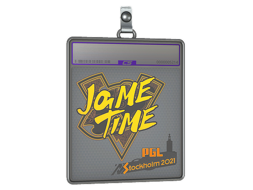 Item Sticker Slab | Jame (Holo) | Stockholm 2021