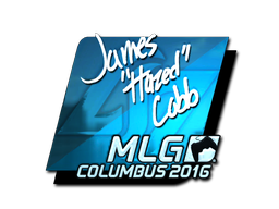 Item Sticker | hazed (Foil) | MLG Columbus 2016