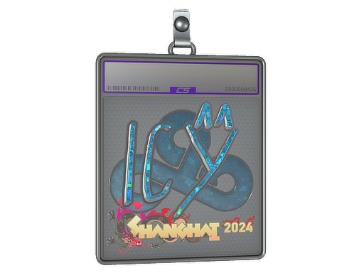 Item Sticker Slab | ICY (Glitter) | Shanghai 2024