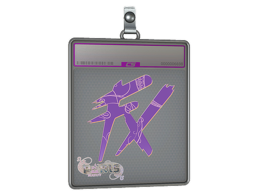 Item Sticker Slab | Fluxo (Holo) | Paris 2023