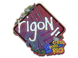 Item Sticker | rigoN (Glitter) | Rio 2022