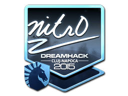 Item Sticker | nitr0 (Foil) | Cluj-Napoca 2015