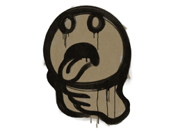 Item Sealed Graffiti | Choke (Dust Brown)