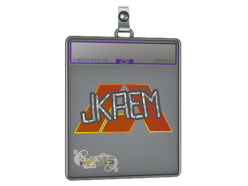Item Sticker Slab | jkaem (Glitter) | Paris 2023