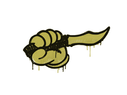 Item Sealed Graffiti | Backstab (Tracer Yellow)