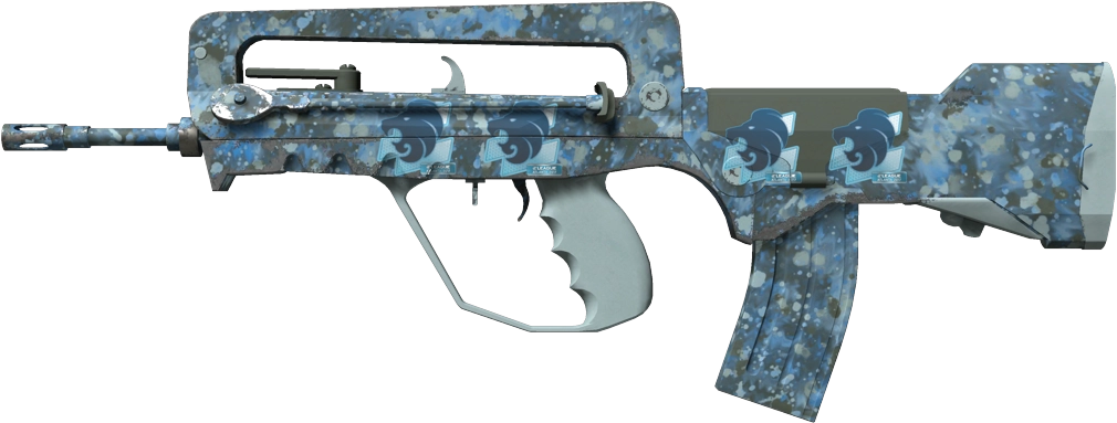 Item FAMAS | Cyanospatter