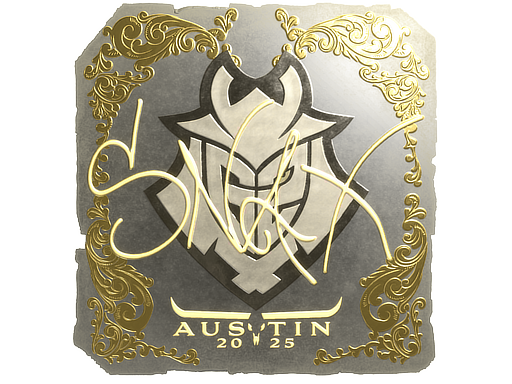 Item Sticker | Snax (Gold) | Austin 2025