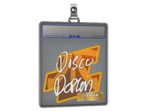 Item Sticker Slab | disco doplan | Atlanta 2017