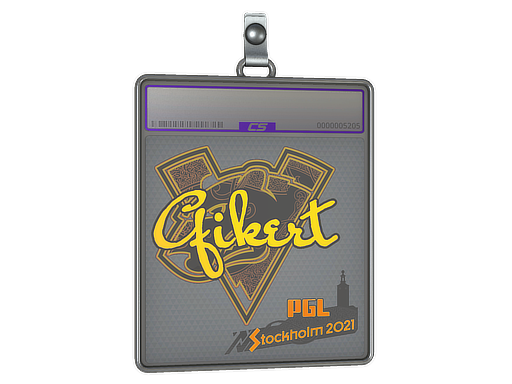 Item Sticker Slab | Qikert (Holo) | Stockholm 2021