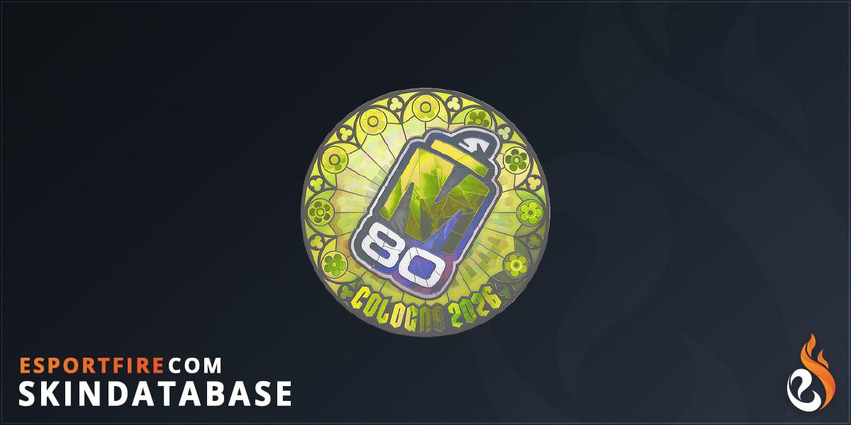Sticker | M80 (Holo) | Cologne 2026 - EsportFire.com