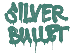 Item Sealed Graffiti | Silver Bullet (Frog Green)