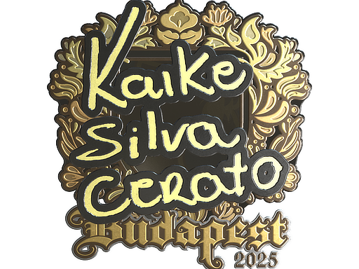Item Sticker | KSCERATO (Gold) | Budapest 2025