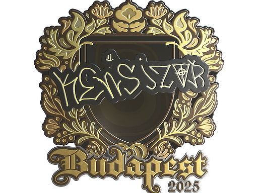 Item Sticker | kensizor (Gold) | Budapest 2025