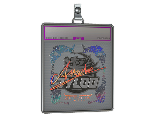 Item Sticker Slab | Attacker (Holo) | Austin 2025