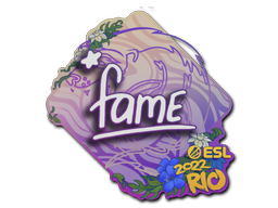 Item Sticker | fame | Rio 2022