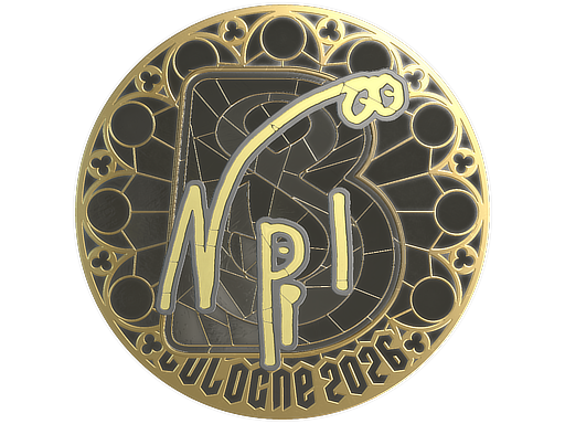 Item Sticker | npl (Gold) | Cologne 2026