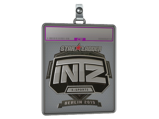 Item Sticker Slab | INTZ E-SPORTS CLUB (Foil) | Berlin 2019